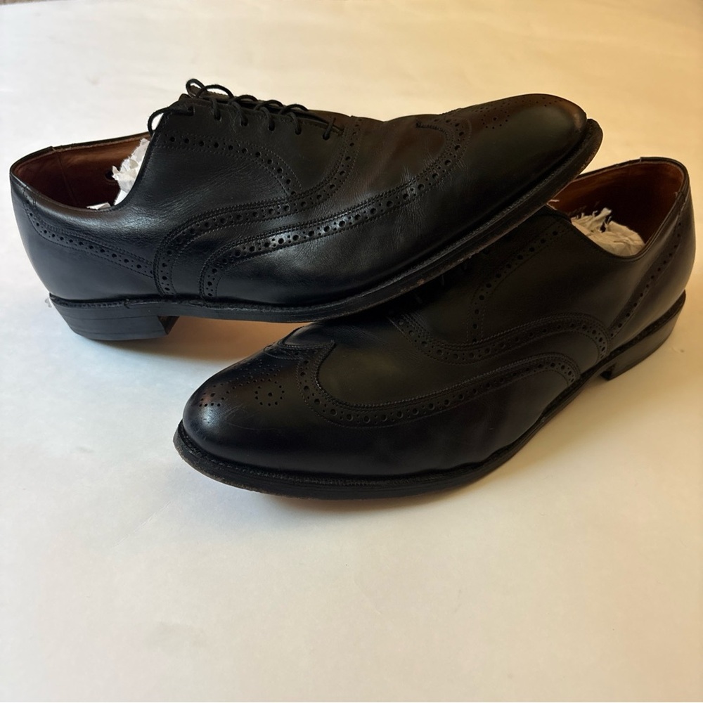 Allen Edmonds Chester Wingtip Leather Dress Shoes Men’s 14D Black Oxford 84929